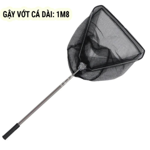 Gậy Sào Vợt Cá Thông Minh Kèm Lưới Tam Giác Nguyên Khối Vớt Rác Xúc Cá Chuyên Nghiệp Dài 18-3M Cao Cấp Tiện Gọn