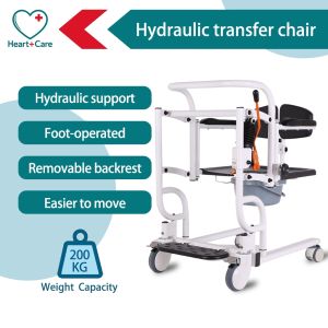 Multifunctional lift nursing lift chair hydraulic transfer machine bedridden patient transfer