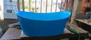Metal Beverage Tub Boat Shape Ice Bucket Bottle Juice Cooler