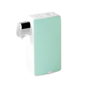 Portable Instant Hot Water Dispenser 3s Heating JR-08 | 5-Temp Adjustable | 1.5L Mini Travel Kettle for Home/Office/Camping | 110V-240V Dual Voltage (Pink/Green)