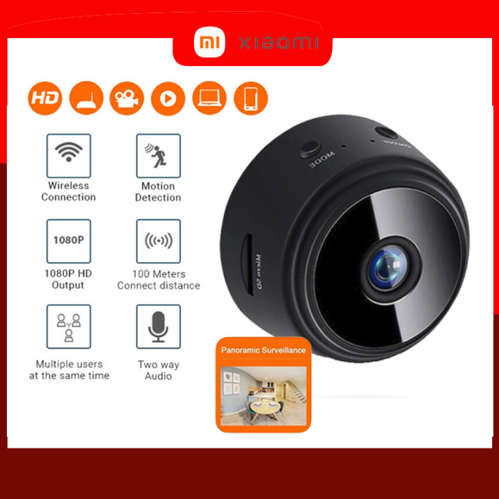 Xiaomi A9 Camera WIFI IP Security Camera 1080P HD Mini Portable Camera
