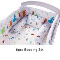 Infantino | My Bunny Friend 8pcs Bedding Set (Bunny Party). 