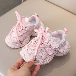 Childrens Sneakers 2026 Spring new womens running shoes for girls student shoes mesh shoes and dad shoes