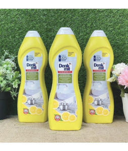 [TẶNG NƯỚC LAU SÀN] Chai dung dịch tẩy rửa nồi lavabo inox bồn rửa Denkmit làm sạch sáng bóng chống oxi hóa inox chai 750ml Nhập Khẩu Đức