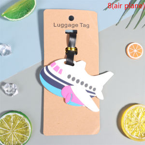 [Blue Sea Mall] Cartoon Suitcase Luggage Name ID Address Label Bag Portable Travel Accessories