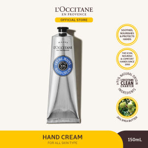 LOccitane Karité Hand Cream 150ml - Krim Tangan Shea Butter Aroma Melati Melindungi Kulit Kering Vitamin E Anti Oksidasi