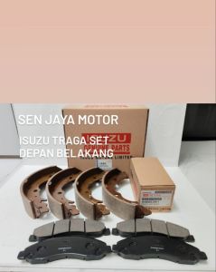 BRAKE PAD BRAKE SHOE TRAGA KAMPAS REM SET DEPAN BELAKANG TRAGA
