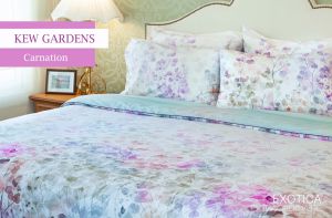 EXOTICA ปลอกหมอนบอดี้ 19นิ้ว x 46นิ้ปลอกหมอนหนุน 19นิ้ว x 29นิ้ว / ปลอกหมอนข้าง 14นิ้ว x 44นิ้ว ลาย Kew Gardens