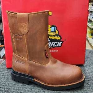 Big Truck Mens Safety Boots Pull On (8") SS 8018 Kasut Keselamatan Safety Shoes SIRIM DOSH