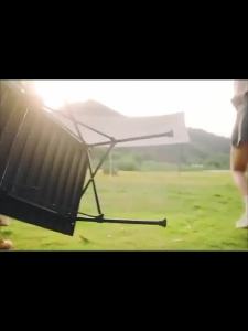 โต๊ะแคมป์ปิ้งพับได้ พกพาสะดวก Folding table อลูมิเนียมอัลลอย อุปกรณ์แคมป์ปิ้ง สีและขนาดต่างๆ