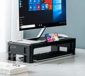Smart Ergo Height Adjustable Monitor Stand | Desktop Riser | Monitor Riser