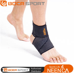 Boer đai quấn mắt cá chân cho nam giới và phụ nữ chỉnh hình Brace-Điều chỉnh bọc nén Băng mắt cá chân cho viêm cân gan chân tendinitis bong gân sưng bong gân nhỏ thể thao thoáng khí một cỡ