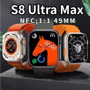 ♥Original Product+FREE Shipping+COD♥2023 TOP NEW S8 Ultra Max Smart Watch S8 1:1 Sports NFC Smartwatch Bluetooth Call Watch 8 PK H11 Ultra