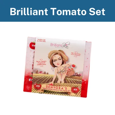 Brilliant Skin Tomato Rejuvenating Facial Set Safe for Pregnant and Lactating Women