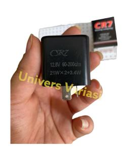 FLASHER SEIN CR7 ORIGINAL ADJUSTABLE CONTROL CEPAT LAMBAT KEDIP LAMPU SEN RELAY KLAKSON LEXI YZF AEROX FINO XEON VIXION MIO XRIDE NOUVO JUPITER XMAX SOUL FREEGO NMAX BYSON R15 R3 GRAND CRF SCOOPY CBR BEAT PCX ADV SUPRA VARIO CB FERZA MEGAPRO REVO BLADEE