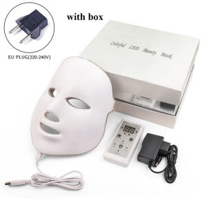 7 Colors Led Therapy Mask Light Face Mask Therapy Photon Led Facial Mask Korean Skin Care Led Mask Therapy Red Light Therapy