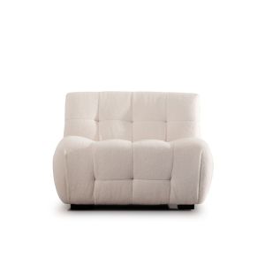 Cozylant Cosmo Fabric Modular Sofa / 1 Seater / 2 Seater / 3 Seater Sofa for Living Room / Modern Minimalist Nordic
