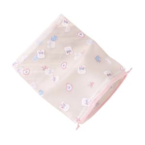 FLYING 10Pcs Chống thấm nước Túi đựng giày Thỏ Nơ Phim hoạt hình Túi dây rút Có thể tái sử dụng Bộ Sắp Xếp Giày