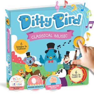 Original Ditty Bird Classical Music Baby Sound Book (0-3 years old)