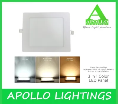 APOLLO PIN LIGHT RECESS TYPE LED SQUARE 03WATT - 12WATTS