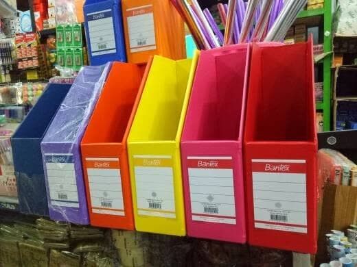 Bantex Magazine File (Box File) A4 10cm 4012 Multi Colour ( Pcs ...