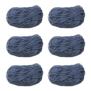 6Pcs Crochet Yarn Soft Acrylic Yarn Cotton Yarn Knitting Yarn Weaving Yarn for Knitting Sweater Crochet Craft