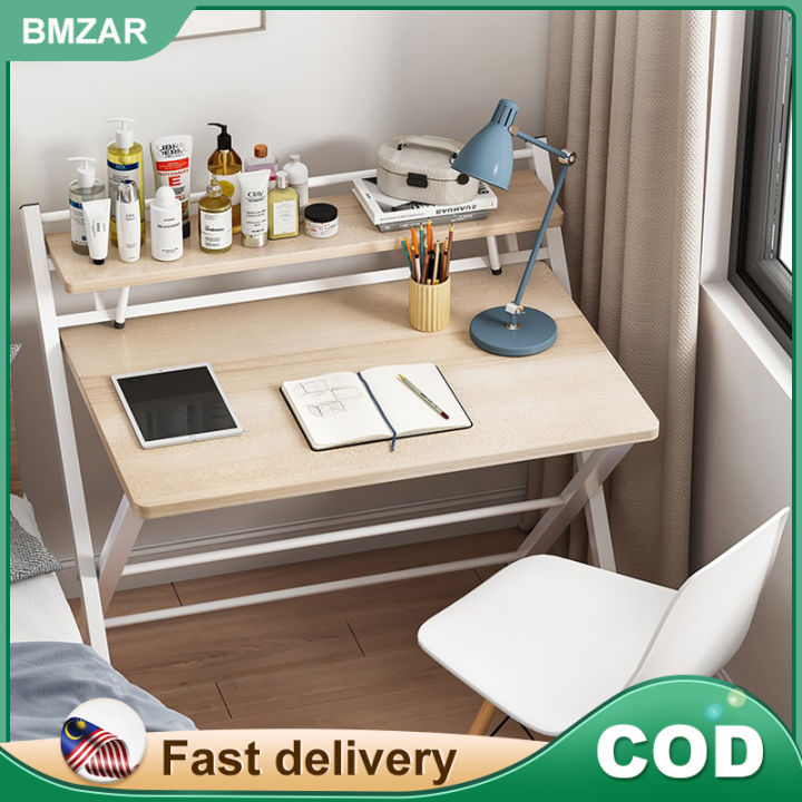 Foldable Computer Table Student study Desk Standing Bed Desk Foldable