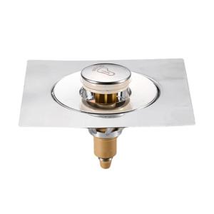 Stainless Steels Floor Drain Bounce Type Shower Room Floor Drain AntiClogging Drain Strainer Bathroom Accessories