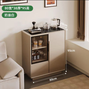 Hot Sale, Smart tea bar cabinet integrated cabinet home living room multi-function water dispenser wall-mounted dining side cabinet tea cabinet