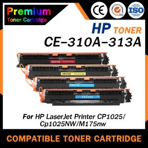 HOME Toner หมึกเทียบเท่าสำหรับรุ่น CE310/CE310A/310/CE311A/311A/CE312A/312A/CE313A/313A/CE314A/314A/126A/HP 126A  For HP CP1025 ตลับหมึกเลเซอร์