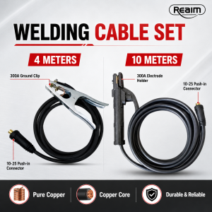 REAIM MMA-999 IGBT Welding Machine Inverter Arc Welder 220V Heavy-Duty Portable Stick Welding Machine with Accessories for Home Repairs & Workshop Use