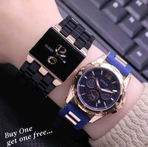 BEST SELLER --JAM TANGAN WANITA DEWASA BELI 1 KIRIM 2 ANTI AIT FASHION WARNA BISA DI PILH GAK MAU SESUAI DI FOTO BISA