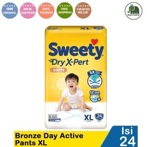 Sweety Bronze XL24 Popok Celana Bayi Bronze Pants - XL 24 DRY XPERT