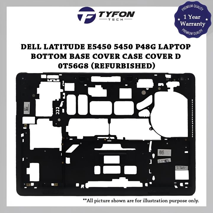 Dell Latitude E5450 5450 P48G Laptop Bottom Base Cover Case Cover D AP13D000C00 0N5W8M 0T56G8 (Refurbished)
