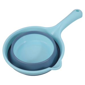 ทัพพีตักน้ำแบบพับเก็บได้เครื่องล้างจานปลอดภัยใช้ในพื้นที่ที่มีประสิทธิภาพอุปกรณ์ทำครัวประยุกต์