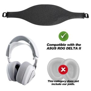 Head pad For ROG DELTA II Headsets Widened headband pressure-relief pad earpads
