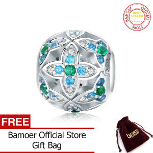 BAMOER Butterfly Stopper Charm fit for European Luxury Snake Bracelet 925 Sterling Silver Fashion Jewelry Accessoreis BSC120