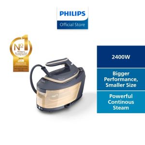 Philips PSG6066/20 | Steam Generator Iron | Ultra Fast Extra Compact |  Optimal TEMP Tech - No Burns | SteamGlide Tech - Smooth Ironing | Up to 600g Steam Boost | Fast Crease Removal | Auto Shut-Off | Official Store