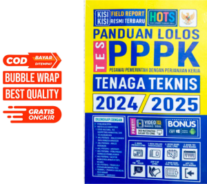 Buku Panduan Lolos Tes PPPK Tenaga Teknis 2024 2025 126 Paket Soal Jabatan Fungsional