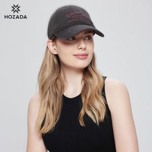 HOZADA Women Men Baseball Cap Summer Cap Outdoor Sunshade Hat Embroidery Design Breathable Baseball Cap Leisure Peaked Cap Fashion Sun Protection Hat Adjustable Hat