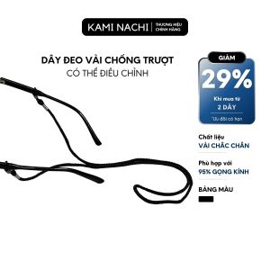 Dây đeo giữ chống trượt chống rơi cho mắt kính chất liệu dây vải KAMI NACHI