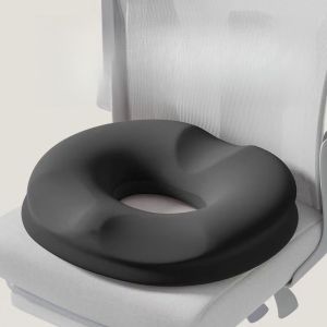 【Yohei】พร้อมส่ง หมอนโดนัทแผลกดทับ หมอนรองนั่ง หมอนรองก้น เบาะรองนั่ง เมมโมรี่โฟม หมอนรองริดสีดวงทวาร ระบายอากาศได้