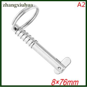 zhangxiuhua 8mm BSET MATEL Marine Grade 316 Stainless Steel Quick Release Pin for Boat Bimini Top Deck Hinge Marine hardware Boa