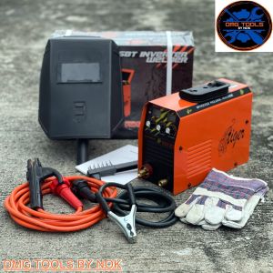 TIGER ตู้เชื่อม ตู้เชื่อมอินเวอร์เตอร์ 3 ปุ่มปรับ รุ่น MMA-600S  เชื่อมได้ทั้งสแตนเลส และเหล็ก แถมสายเชื่อมยาวพิเศษ 5 เมตร+ สายดิน 2 เมตร พร้อมหน้ากากเชื่อมตัดแสงออโต้