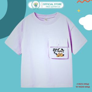 Áo Thun Panda Cute May túi hợp Phong Cách Hàn Quốc Trẻ Trung Năng Độngbé 12kg đến 52kg