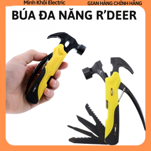 Búa đa năng Rdeer cao cấp RT-2345búa rìu kìm đa năng hỗ trợ thoát hiểmcứu hộpicnicsinh tồnbúa nhổ đinh búa thép