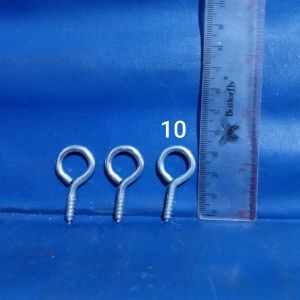 Hak Skrup Tutup Sekrup ISI 2PCS Kait Tembok Sangkar Burung dll