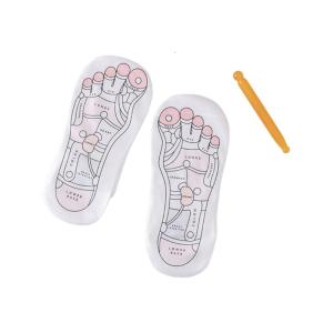 Acupressure Socks Reflexology Socks with Massage Tool Cotton Socks Practical Foot Massage Socks for Tired Relieve