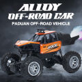 Mainan Mobil Remote Control dengan Lampu RC Off-Road Climbing Car RC Rock Crawler Bahan Alloy 2WD Powerful. 