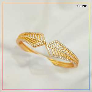Cute Jewelry Gelang Bangkok/Bangle Dewasa Mewah Perhiasan Lapis Emas 18K Gelang Tangan Wanita GL 201